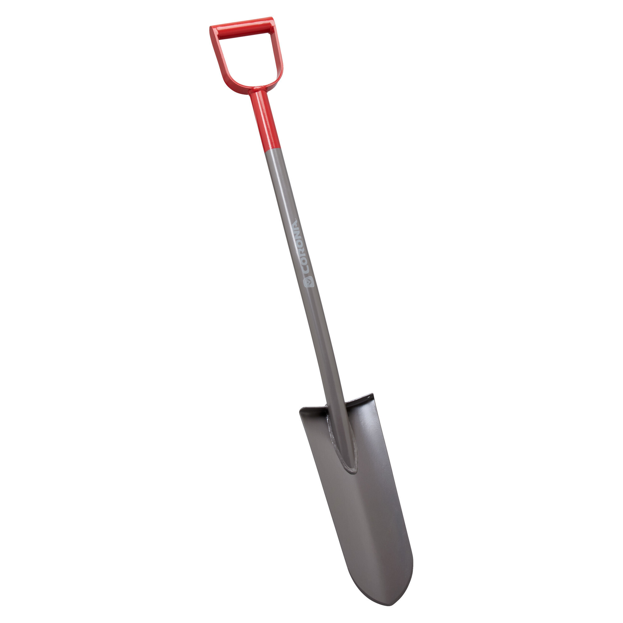 Corona All-Steel Sharpshooter Spade Shovel — 14.5in., 12-Gauge, D-Grip Steel Handle, Model# AS 90110